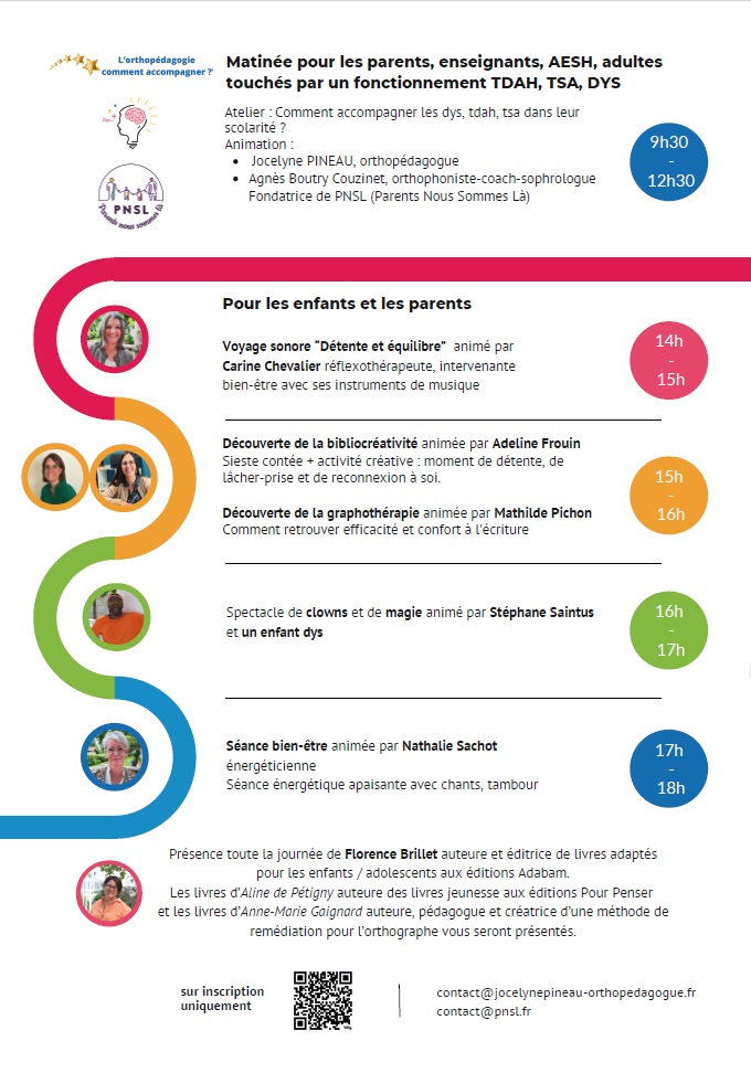 événement autour des troubles dys